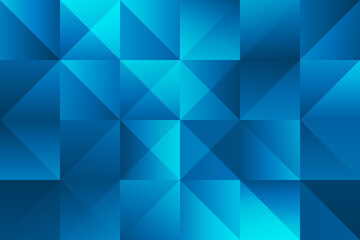 Wall Mural - abstract background overlap with concept square diagonal blue color