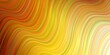 © Guskova - Light Orange vector template with wry lines. Illustration in abstract style with gradient curved.  Best design for your posters, banners.