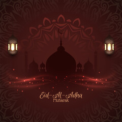 Religious Islamic Eid-Al-Adha mubarak background