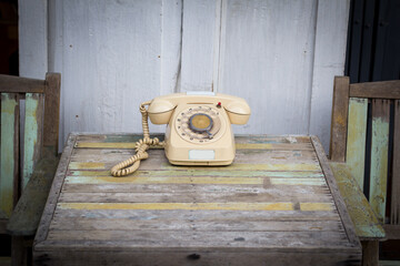 Antique telephone