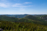 Fototapeta Krajobraz - Beautiful landscape in the Grands-Jardins national park, Canada