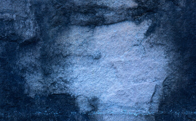  Background - grain texture blue paint wall. Beautiful abstract grunge decorative navy blue dark wallpaper.