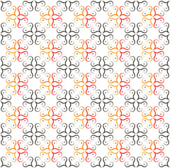 Poster - Colorful seamless pattern for design and background design.vector illustretion.