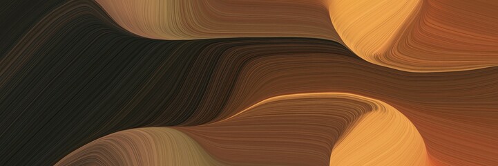 Aufkleber - abstract colorful curves background with old mauve, very dark green and peru colors. can be used as poster, card or background graphic