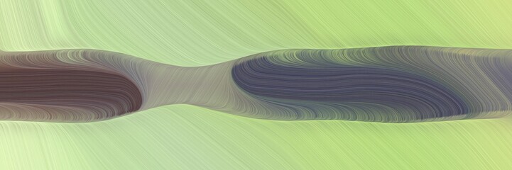 Aufkleber - dynamic decorative waves background with tan, dim gray and gray gray colors. can be used as header or banner