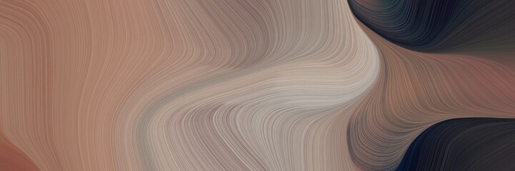 Aufkleber - liquid decorative waves backdrop with gray gray, very dark blue and old mauve colors. can be used as header or banner