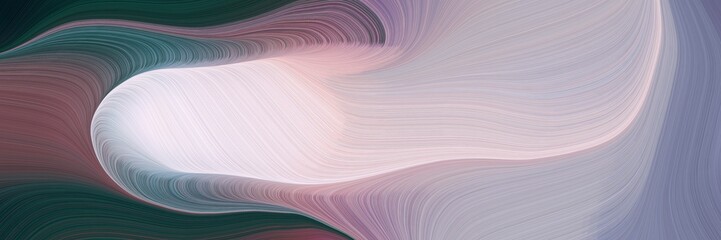 Poster - futuristic colorful curves backdrop with silver, dark slate gray and old mauve colors. can be used as header or banner