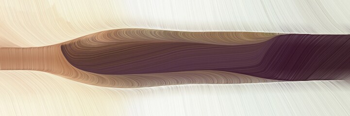 Poster - dynamic decorative curves header design with old mauve, antique white and pastel brown colors. can be used as header or banner