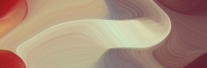 dynamic decorative curves header design with rosy brown, dark moderate pink and pastel gray colors. can be used as header or banner