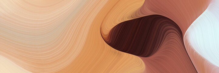 Poster - art colorful curves graphic with dark salmon, very dark pink and lavender colors. can be used as poster, card or background graphic