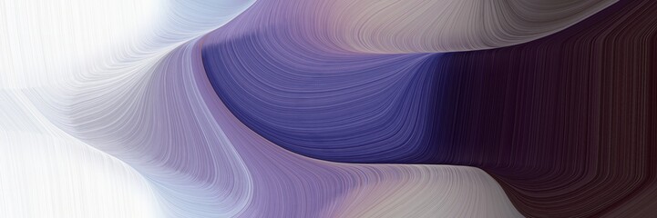 Poster - flowing decorative curves background with very dark violet, lavender and very dark blue colors. can be used as poster, card or background graphic