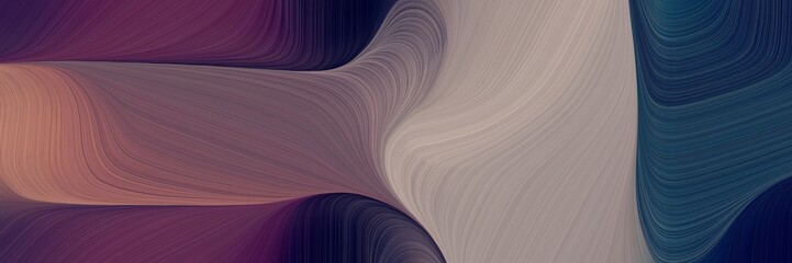 Aufkleber - futuristic colorful curves background with old mauve, rosy brown and dim gray colors. can be used as header or banner