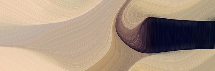 Aufkleber - beautiful decorative curves background with tan, very dark blue and old mauve colors. can be used as header or banner