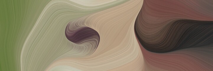 Poster - energy colorful waves background with gray gray, very dark blue and old mauve colors. can be used as header or banner