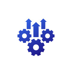 Poster - Operational excellence or production growth icon