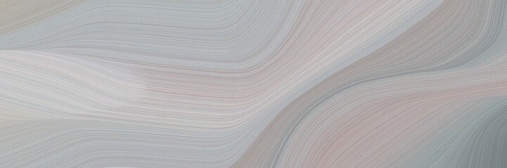 Leinwandbilder - abstract moving header design with ash gray, gray gray and light gray colors. fluid curved flowing waves and curves for poster or canvas