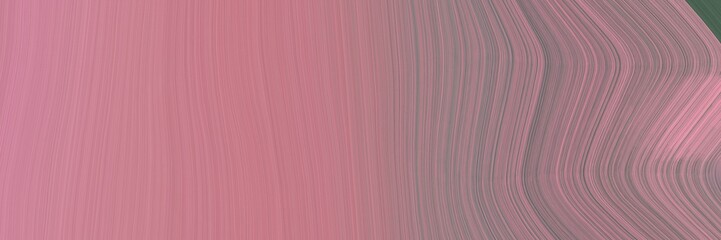 Poster - abstract artistic banner design with rosy brown, dim gray and gray gray colors. fluid curved flowing waves and curves for poster or canvas
