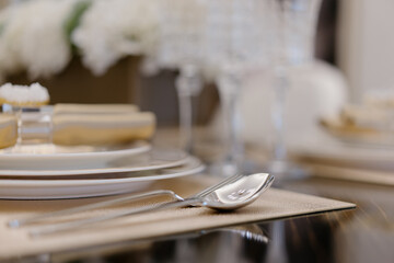 wedding table setting