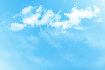 Wall Mural - Blue sky and  white cloudy