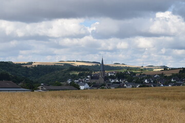 Canvas Print - sommerliche Eifel bei Welling