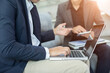 © aekachai - Business strategy investment concept office