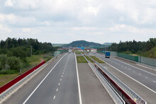 The A1 Motorway In The Czestochowa And Konopiska Regions