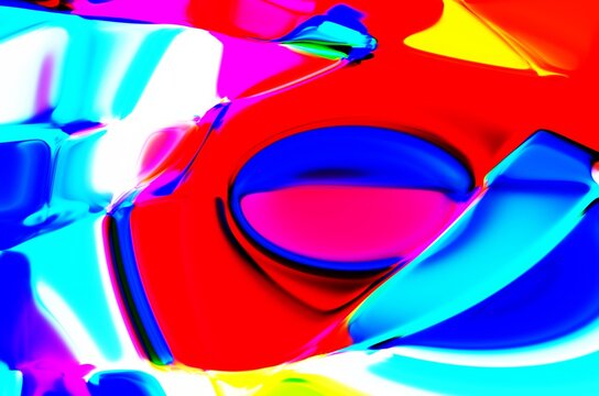 abstract background with colorful splashes