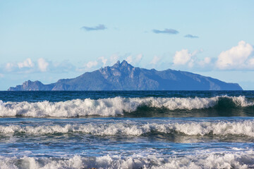 Canvas Print - New Zealand coast