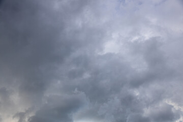 Poster - overcast sky . clouds before the rain