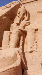 Canvas Print - Great Temple of Abu Simbel - Egypt