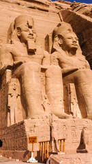 Canvas Print - Great Temple of Abu Simbel - Egypt