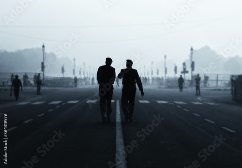 Cuadros en Lienzo 26th Jan Republic day parade rehearsals,India, New Delhi