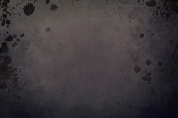 Wall Mural -  grungy gray background with stains