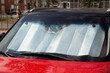 Protective foil for the car, which protects the interior from heating.