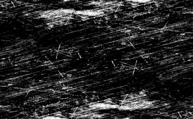 Scratched Grunge Urban Background Texture Vector. Dust Overlay Distress Grainy Grungy Effect. Distressed Backdrop Vector Illustration. Isolated Black on White Background. EPS 10.