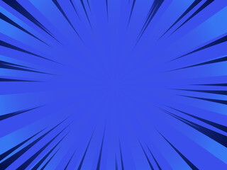 Poster - Speed halftone rays. Action, speed lines, stripes