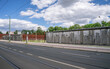 Ein stück von der Berliner Mauer an der Bernauer Strasse. 