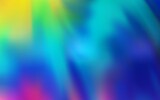 Fototapeta Tęcza - Light Multicolor vector blurred shine abstract texture. A completely new colored illustration in blur style. Elegant background for a brand book.