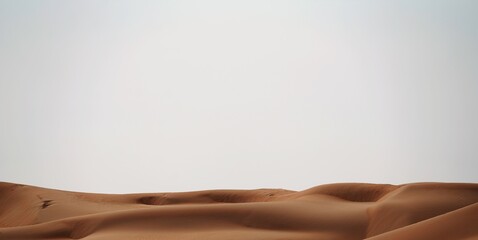 Wall Mural - wavy landscape in the desert