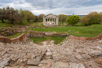 Wall Mural - Ruins of the ancient Greek city of Apollonia, Albania