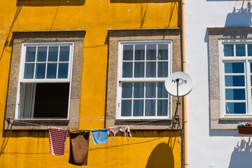 Wall Mural - Porto or Oporto  is the second-largest city in Portugal and one of the Iberian Peninsula's major urban areas. Porto is famous for  Houses of Ribeira Square located in the historical center of Porto