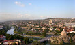 © Cenk - Tbilisi city panorama from Narikala Fortress in Georgia.