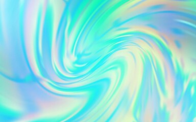 Wall Mural - Light Blue, Green vector blurred template. Creative illustration in halftone style with gradient. Blurred design for your web site.