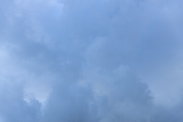 Poster - overcast sky . clouds before the rain