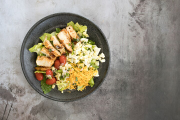 Wall Mural - Grilled Chicken Cobb Salad 