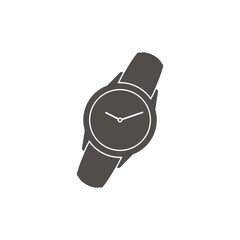 Wall Mural - wrist watch icon, vector illustration on white isolated background