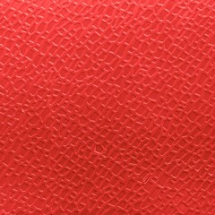 Wall Mural - Red leather texture and seamless background surface