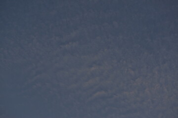 Beautiful blue sky with clouds in background