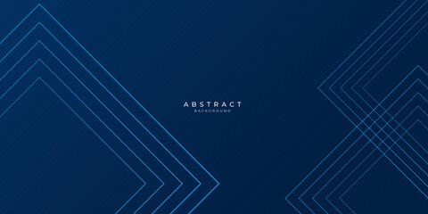Fototapete - Modern blue lights line with blue rays and glowing effect. Vector illustration design for presentation, banner, cover, web, flyer, card, poster, wallpaper, texture, slide, magazine, and powerpoint.