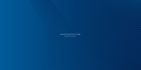 Wall Mural - Abstract blue background with wave water circle spiral light texture. Vector illustration for presentation design with modern futuristic corporate and technology concept